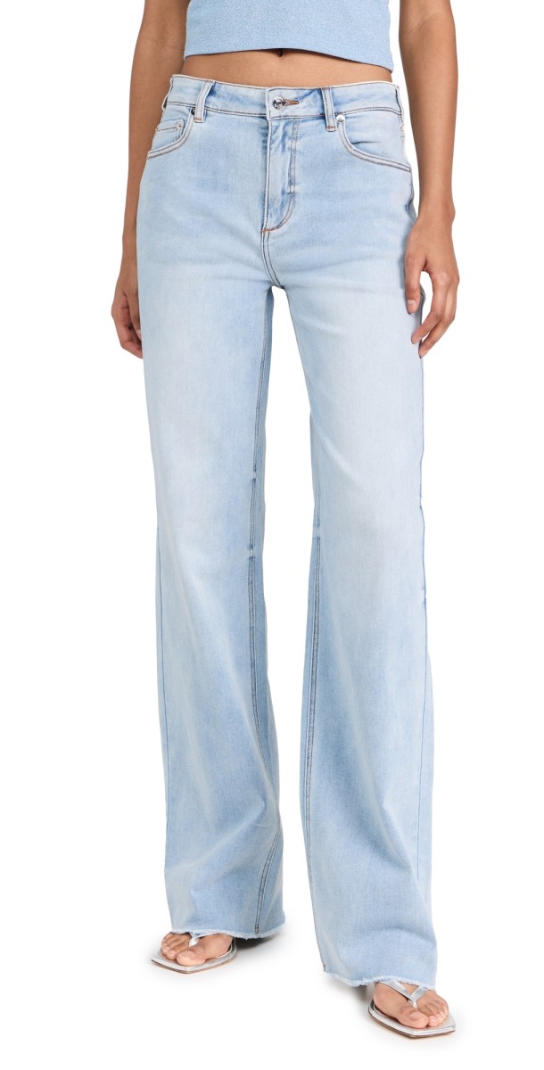 SER. O.YA Margot Boyfriend Jeans Coastline Terry