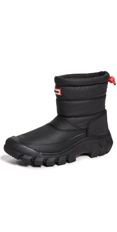 Hunter Boots Intrepid Short Snow Boots Black