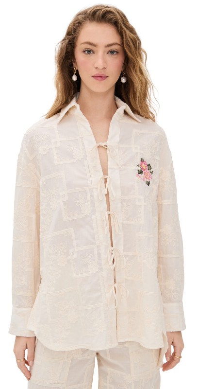 Agua Bendita Swan Solid Meraki Shirt Multicolor