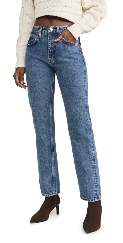 RE/DONE The Unisex Mel Jeans River Indigo