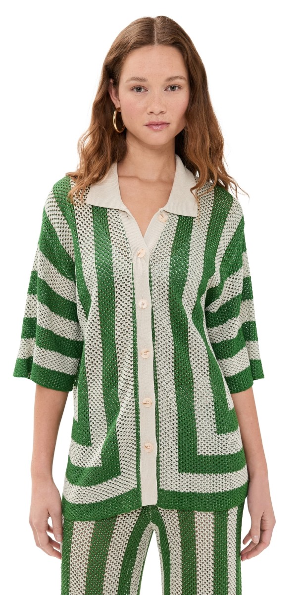 Seven Wonders Ziggy Top Emerald/Sand