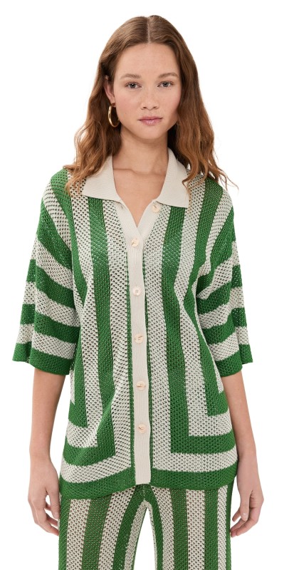 Seven Wonders Ziggy Top Emerald/Sand