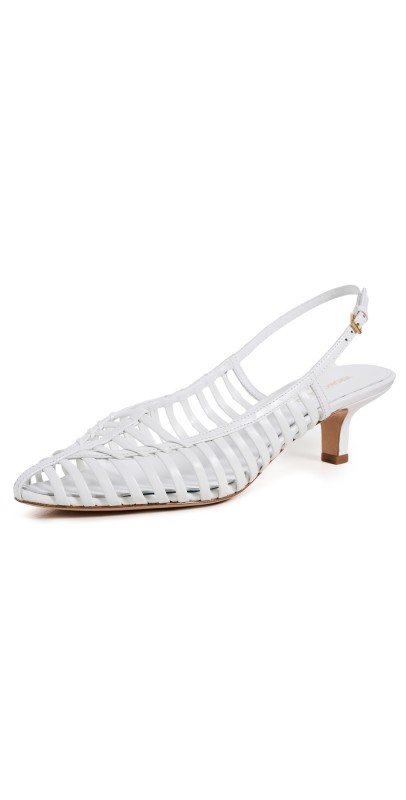 Veronica Beard Britte Heels Coconut