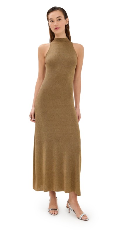 Altuzarra Mitzi Dress Gold