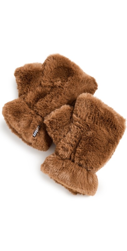 Apparis Ariel Fingerless Gloves Camel