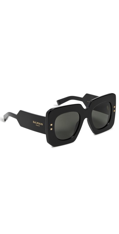 Balmain B-Bold Sunglasses Black/Gold