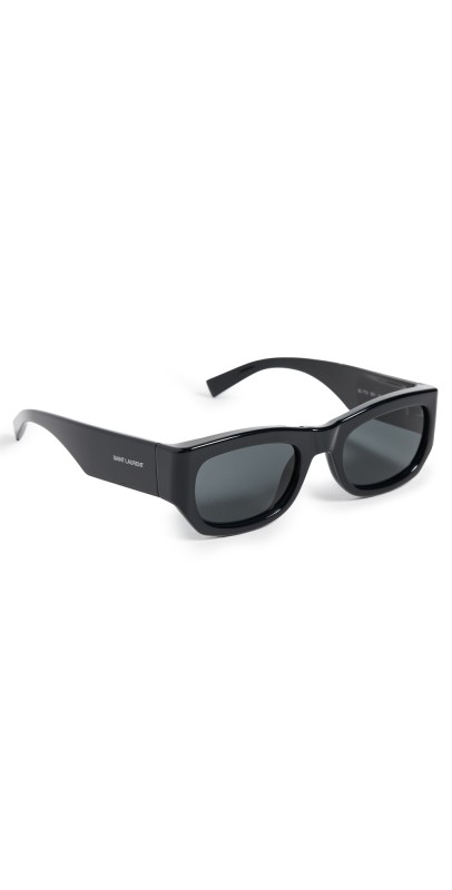 Saint Laurent SL 713 Sunglasses Black-Black-Black