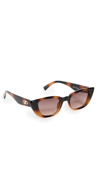 Le Specs Dream Lover Sunglasses Dark Tort Brown Grad