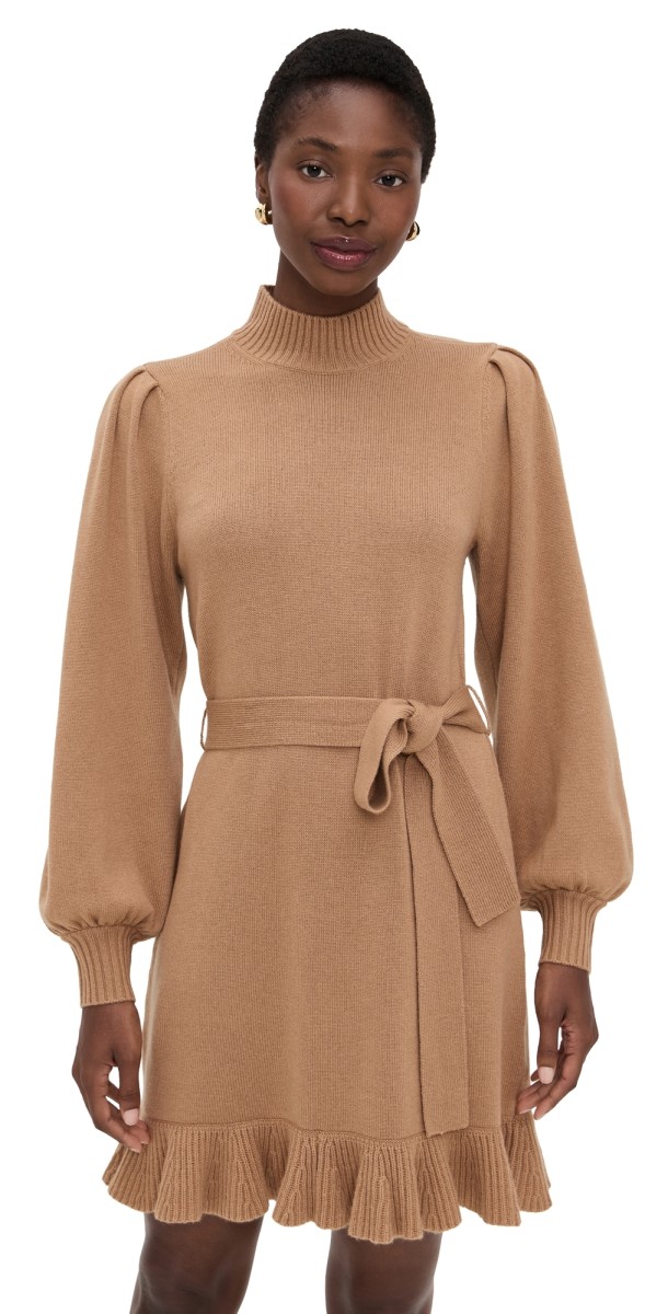 PAIGE Julita Dress Camel