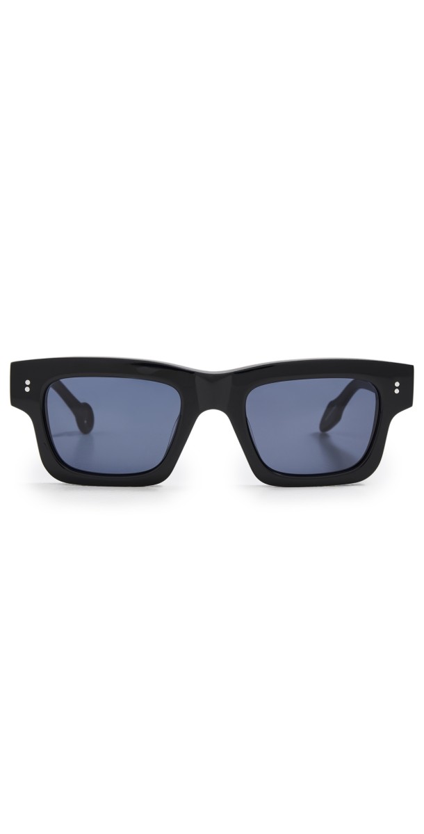 JW Anderson Rectangle Sunglasses Black