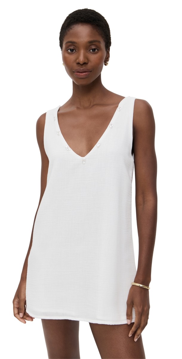Palmacea Ona Dress Chalk Coverup Chalk