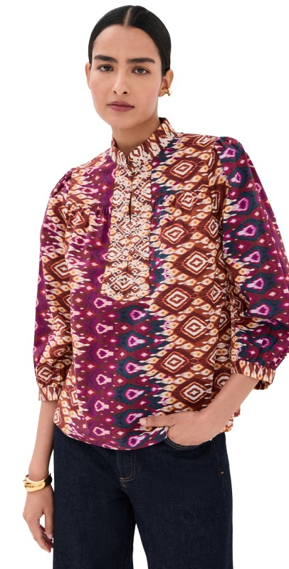 Figue Danilia Top Graduated Ikat Multi
