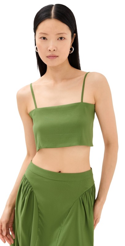 Azeeza Walton Top Moss