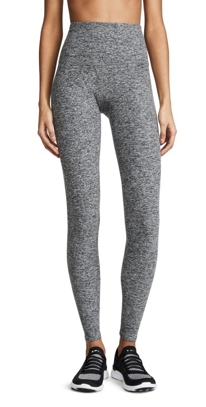 Beyond Yoga High Waist Long Leggings Black/White Space Dye