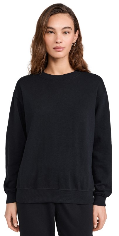 Z Supply Boyfriend Sweatshirt Black
