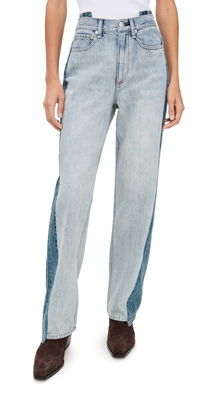 rag & bone Shea High Rise Ankle Straight Jeans Ykspl