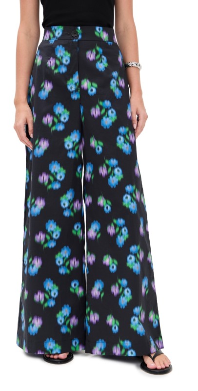 The Lulo Project Michelle Pants Under The Spray Black