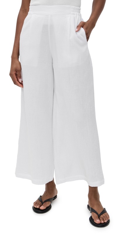 Favorite Daughter The Beach Walk Pants Bright White