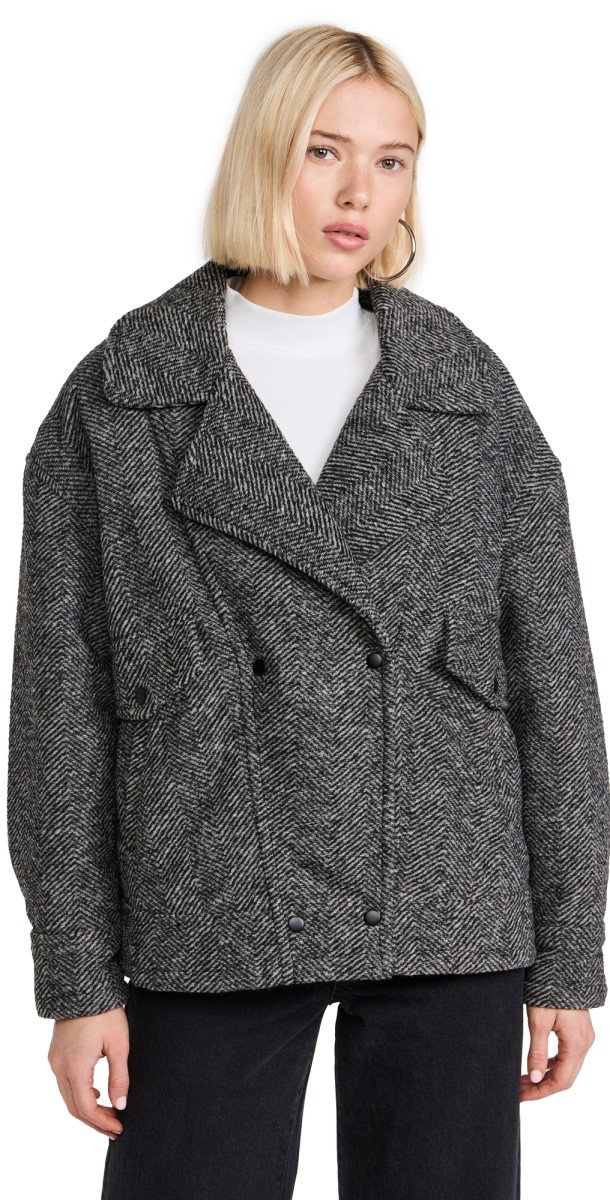 Z Supply Ari Jacket Charcoal Heather