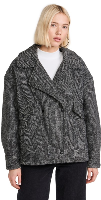 Z Supply Ari Jacket Charcoal Heather