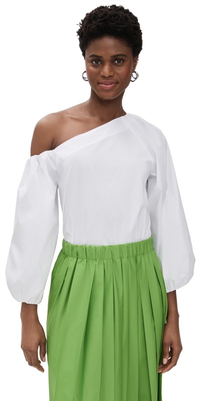Tanya Taylor Tabitha Top White