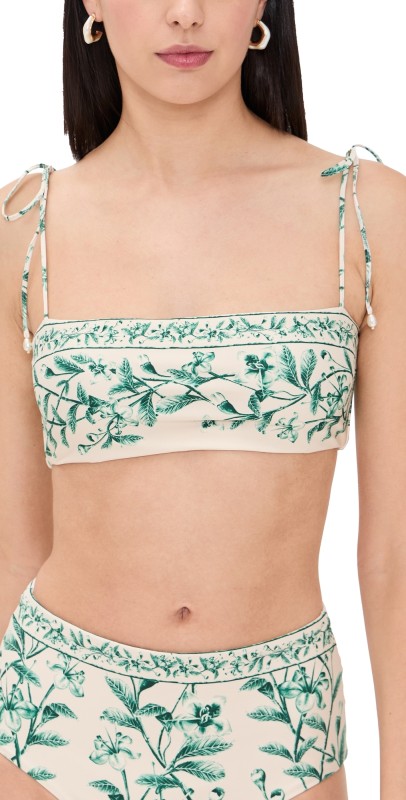 Agua by Agua Bendita Primavera Ceiba Bikini Top Multicolor