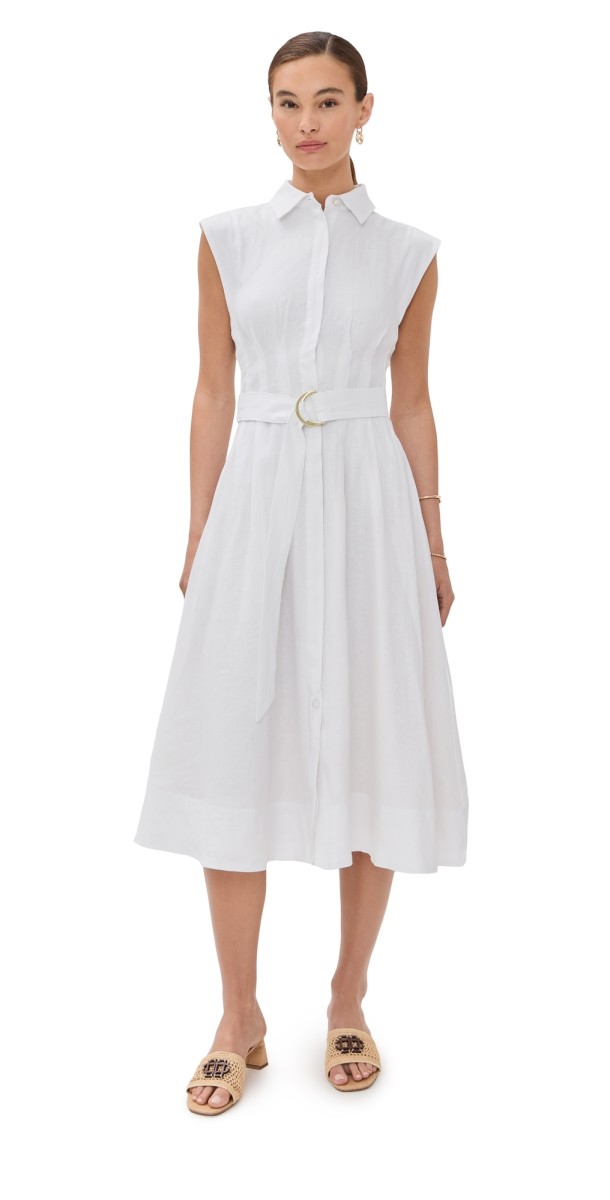 Veronica Beard Loreta Dress Off White