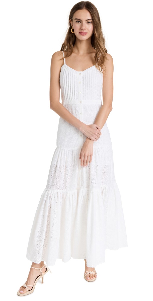 Veronica Beard Alondra Dress Off-White