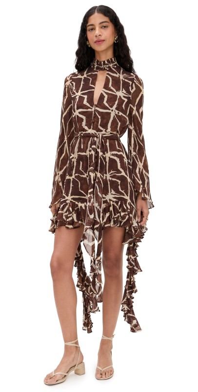ALEXIS Amalia Dress Sable