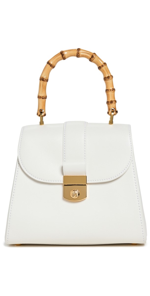 Veronica Beard Bamboo Avenue Bag Off Whit