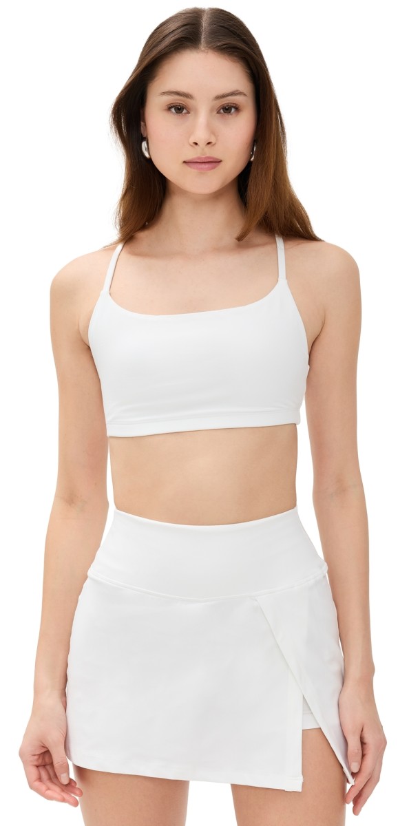 Year of Ours Stretch Studio Bralette White
