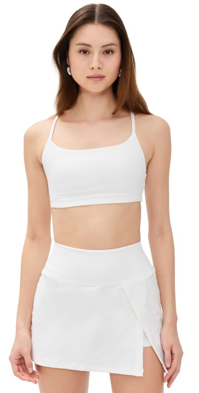 Year of Ours Stretch Studio Bralette White