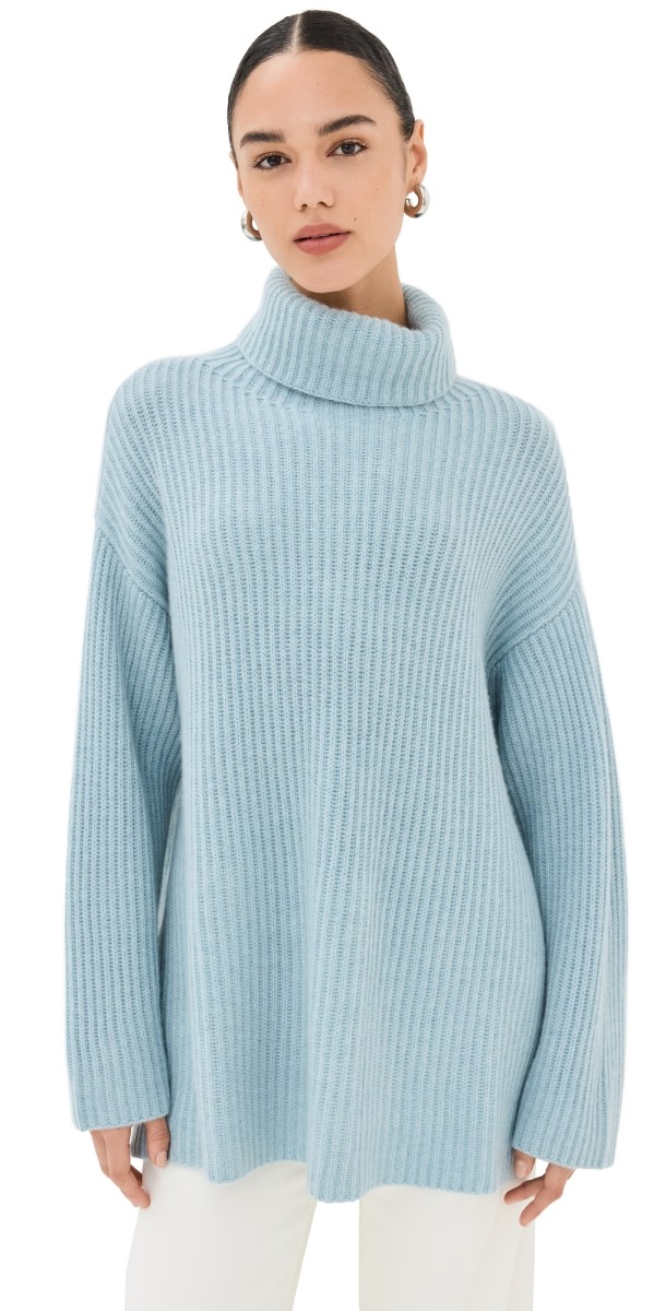Le Kasha Lisbon Cashmere Sweater Light Blu
