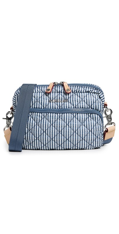 MZ Wallace Small Metro Camera Bag Seersucker
