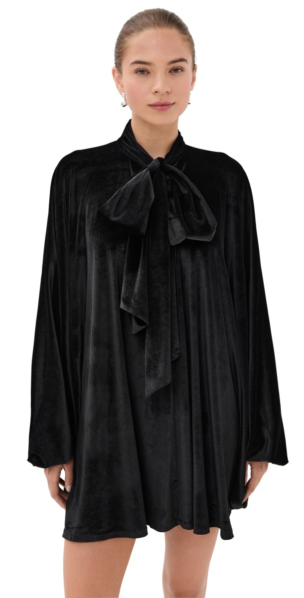 Azeeza Emlyn Mini Dress Black