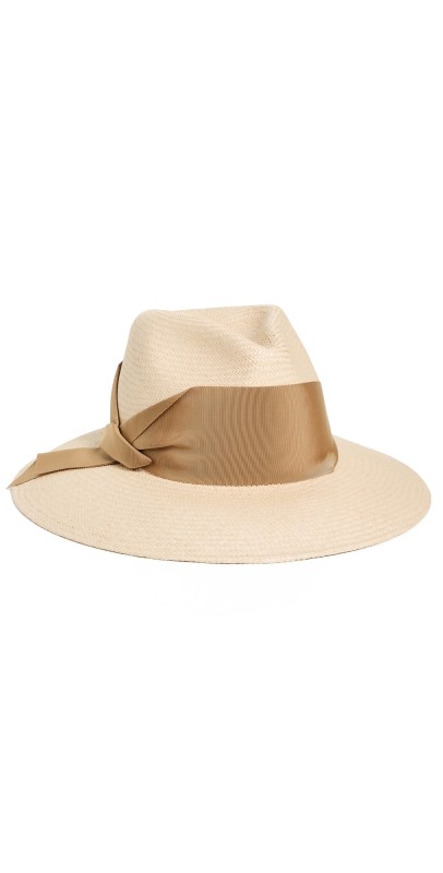 Freya Gardenia Hat White/Taupe