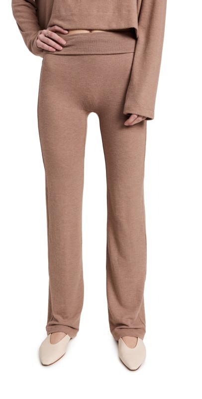Leset Lauren Straight Leg Pants Sand
