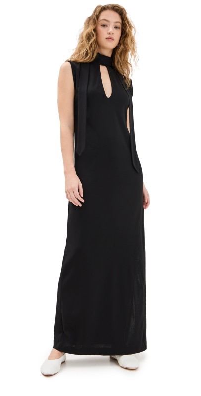 Bite Studios La Nuit Scarf Dress Black