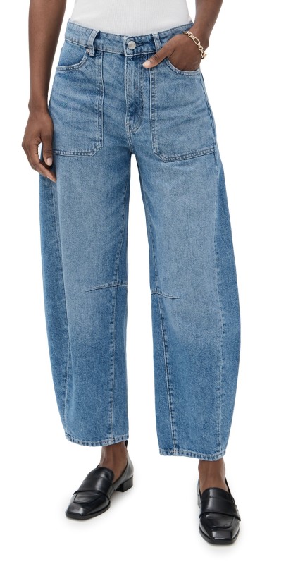 DL1961 Miro Barrel High Rise Jeans Meadlow Lake (Highluxe)