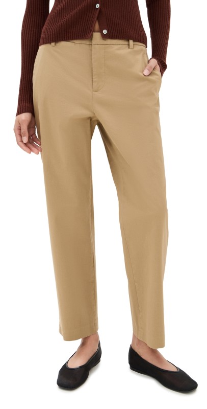 Vince Mid Rise Chino Pants Coastal
