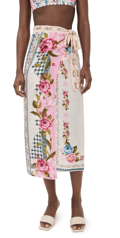Agua Bendita Zinna Meraki Skirt Multicolor