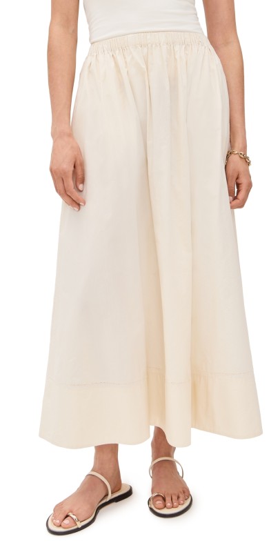 Jenni Kayne Lauren Skirt Warm Ivory