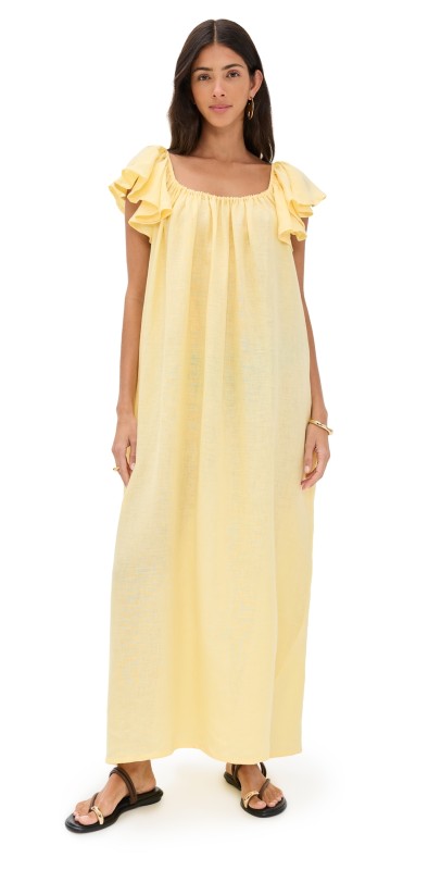 Mie Fani Dress Yellow