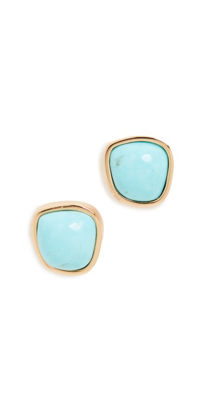 Lizzie Fortunato Bay Studs In Turquoise Blu