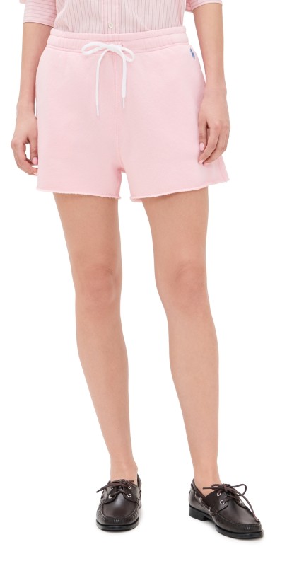 Polo Ralph Lauren Island Fleece Knit Standard Shorts Pink