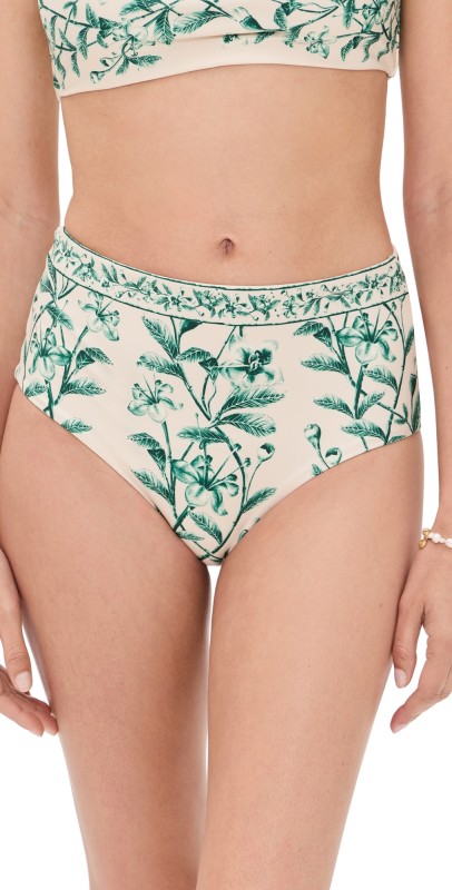 Agua by Agua Bendita Magenta Ceiba Bikini Bottoms Multicolor