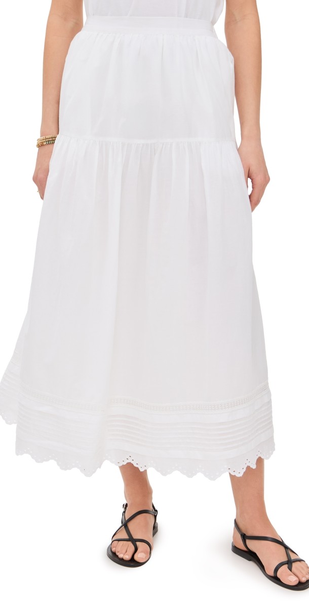 XIRENA Tilda Skirt White