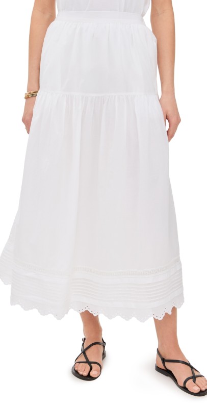 XIRENA Tilda Skirt White