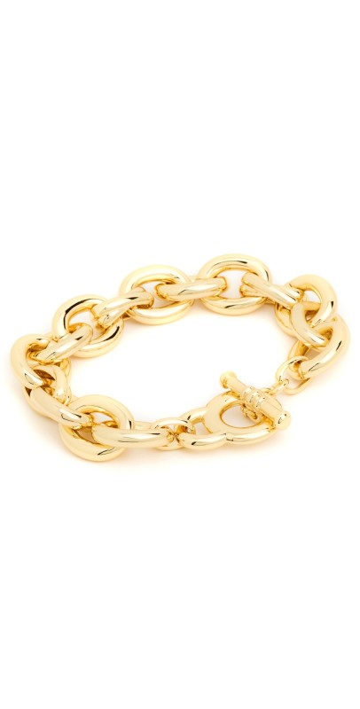 SHASHI Bastille Chain Bracelet Gold