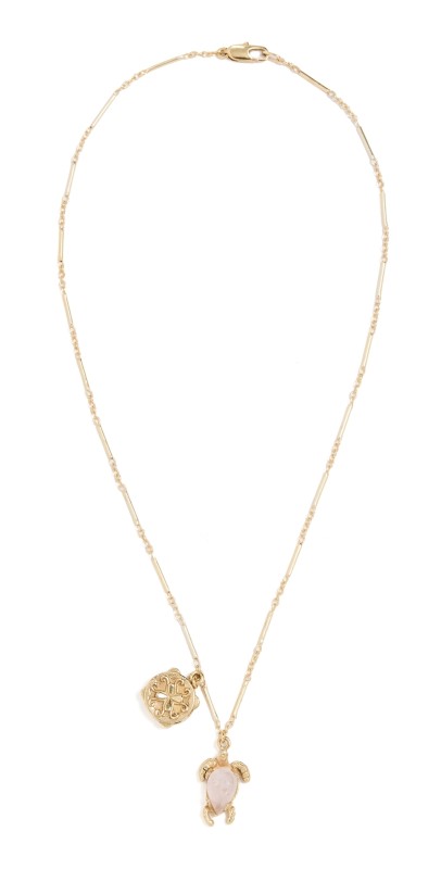 ALÉMAIS Encanto Fine Chilli Necklace Nano Plated Brass/Red Agat